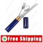 Portable Cutlery Kit Stainless Chopsticks Spoon Fork Set FREE SHIPPING