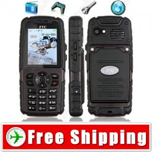 Water-Dust-Shock-Proof 2-Sim Laser lamp Bluetooth Mobile Cell Phone