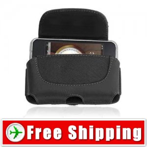 Leather Case Pouch Magnets Flap for iPhone 3G 3GS 4G FREE SHIPPING