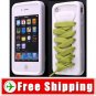 Sporty White Shoe Silicone Skin Case for iPhone 4G FREE SHIPPING