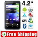 4.2inch Multi-touch Capacitive 3G Android 2.3 Smartphone Cell Phone TV