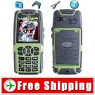 Water Dust Shock-Proof Pressure Protection Cell Mobile Phone Alarm