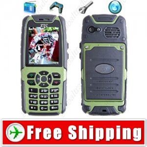 Water Dust Shock-Proof Pressure Protection Cell Mobile Phone Alarm