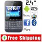 2.4 inch Resistive QWERTY GPS 2-Sim Android 2.2 Smart Phone WiFi TV