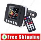 1.8 inch LCD Car MP3 MP4 Player FM Transmitter - TF Slot USB Port