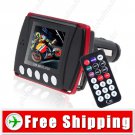 New 1.8 inch LCD Car MP3 MP4 Player FM Transmitter