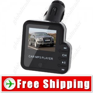 1.5inch LCD Screen MP3 Player FM Transmitter for Car Audio