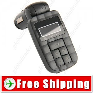 Car MP3 Player Wireless FM Transmitter - USB Jack SD MMC Slot