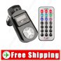 Car MP3 Player - Wireless FM Transmitter USB Jack SD MMC Slot