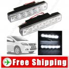 2 x LED Daytime Running Light Head Lamp for Car Vehicle Automobile
