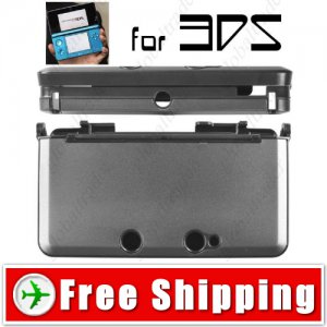 Protective Aluminum Inner Plastic Hard Carrying Case for Nintendo 3DS