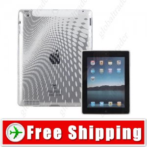Transparent Protective Glossy Hard TPU Case Cover for Apple iPad 2