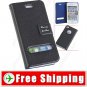 Leather Protective Pouch Bag Flip Case with Magnetic for iPhone 4