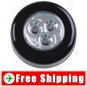 Portable 3-LED Bright Mini Touch Light Emergency Push Lamp