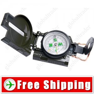 Metal Military Army Lens Classic Lensatic Compass for Camping Outdoor