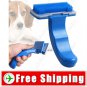 Plastic Dog Grooming Hair Brush Self-Cleaning Pet Comb Small