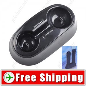 2in1 Charging Dock Station for PS3 Move Motion Navigation Controllers