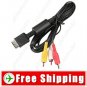 Replacement Composite RCA Audio Video AV Cable for PS2 PS3