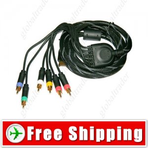 New Premium Component HD AV Cable for Sony PS2 PS3