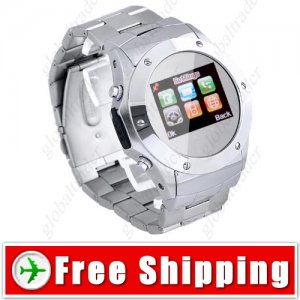 1.2 inch Touch Unlocked Mobile Cell Phone Watch FM Bluetooth