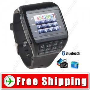 1.2 inch Touch 2-SIM Watch Mobile Cell Phone Watch - Bluetooth Camera