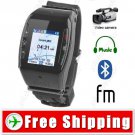 1.2 inch 4-Band Touch Watch Mobile Cell Phone Bluetooth Camera Video