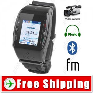 1.2 inch 4-Band Touch Watch Mobile Cell Phone Bluetooth Camera Video