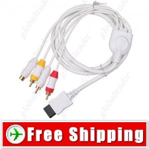 Game Console Composite AV RCA - S-Video Cable for Nintendo Wii