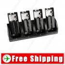 4-in-1 Charging Station Dock 4 Rechargeable Battery for Nintendo Wii