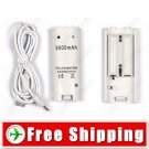 3600mAh Rechargeable Battery Pack for Nintendo Wii Remote