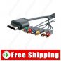New Component HD AV Composite RCA AV Cable for Xbox 360