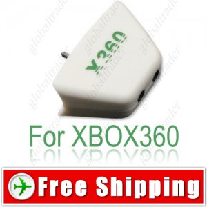 Headphone Headset Converter Adapter with Plug for XBOX 360