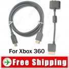 HDMI AV Cable & Stereo L/ R RCA Audio Adaptor for Xbox 360 - 6 Feet