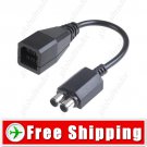 6-Pin to 2 Round Plugs Power Transfer Connection Cable for XBOX 360