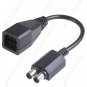 6-Pin to 2 Round Plugs Power Transfer Connection Cable for XBOX 360