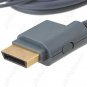 S-Video & 3-RCA Male Composite AV Cable for Xbox 360 - 6 Feet