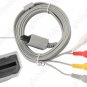 New Composite S-Video & RCA AV Cord Cable for Nintendo Wii Console