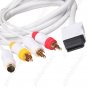 Game Console Composite AV RCA - S-Video Cable for Nintendo Wii