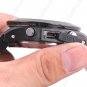 1.2 inch Touch Mobile Cell Phone Watch Bluetooth FM Black