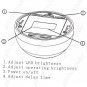 6 LED Bulbs Pir Auto Sensor Motion Detector Light Lamp