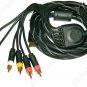 New Premium Component HD AV Cable for Sony PS2 PS3