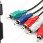 6 Feet Premium 5-in-1 Component AV Audio & Video Cable for PS2 PS3
