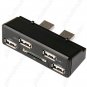 Dual USB Powered 4 USB Port Expanded Hub Splitter - SD Reader for PS3