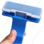 Plastic Dog Grooming Hair Brush Self-Cleaning Pet Comb Small