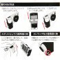 Plastic Camera Design Phone Case Protective Cover for iPhone 4 4S