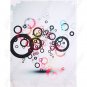 Protective Colored Skin Sticker Paster Back Cover for Apple iPad 2