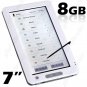 7inch E-Book Reader Media Player PDF Reader 8GB - Voice Recorder