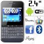 2.4 inch Resistive QWERTY GPS 2-Sim Android 2.2 Smart Phone WiFi TV