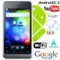 4 inch 3G Unlocked 2-Sim Android 2.3 Cell Mobile Phone WiFi Car Home
