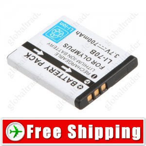 Spare Li-ion LI-70B Battery Pack for Olympus Camera FE-4020